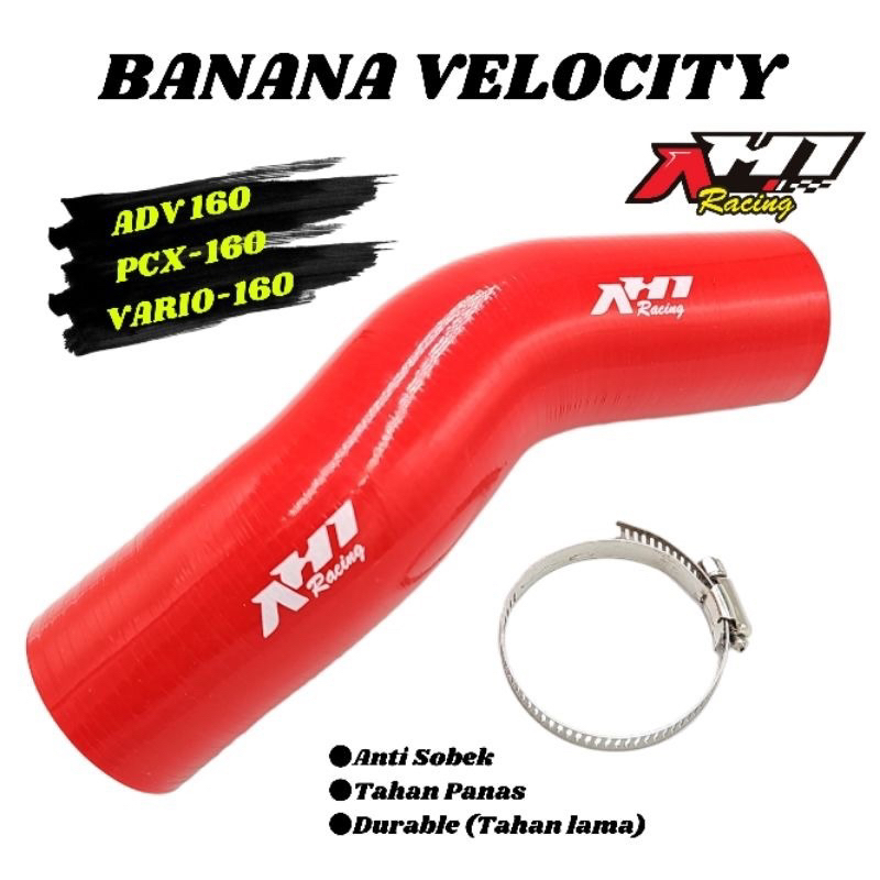 VELOCITY BANANA RUBBER VARIO 160 PCX 160 ADV 160 PCX160 ADV160 AH1 RACING สําหรับ TB THROTLE BODY OR