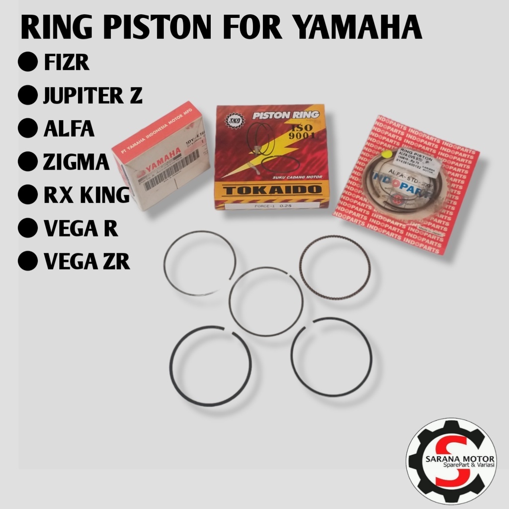 แหวนลูกสูบ YAMAHA Force 1 (3YR) YAMAHA