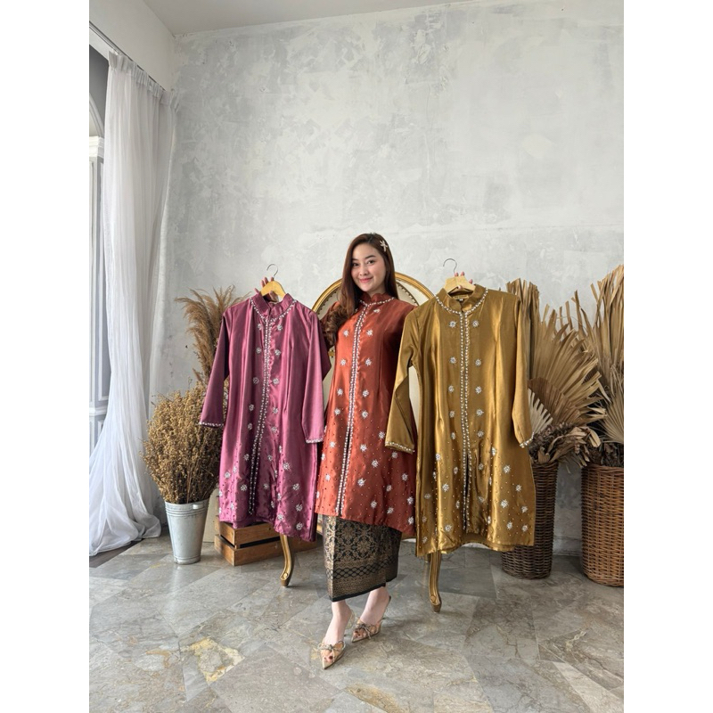 (Relpict) Baju Kurung เลื่อม สีล่าสุด / Baju Kurung Sequin / modern Kebaya / Kebaya / Kebaya Baju Kurung ล่าสุด