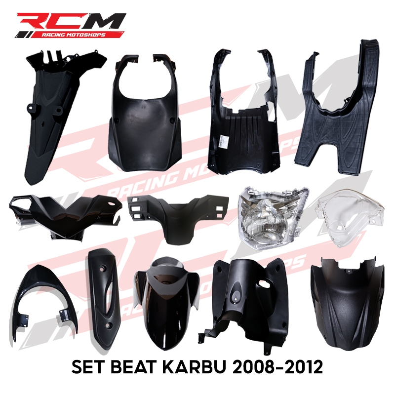 NARITA แพ็คเกจครอบไฟท้าย + มาตรวัดความเร็ว Mica KM Honda Beat คาร์บูเรเตอร์เก่า - ขายปลีกบังโคลนหลัง Honda Beat คาร์บูเรเตอร์เก่า SINGLE! บอดี้หยาบ ฮอนด้า ตี คาร์บูเรเตอร์ / บีท 2008 - 2012 / เต็มร่างกายหยาบเบต้าคาร์บูเรเตอร์สปอยเลอร์บีทบังโคลนหลังด้านบนด