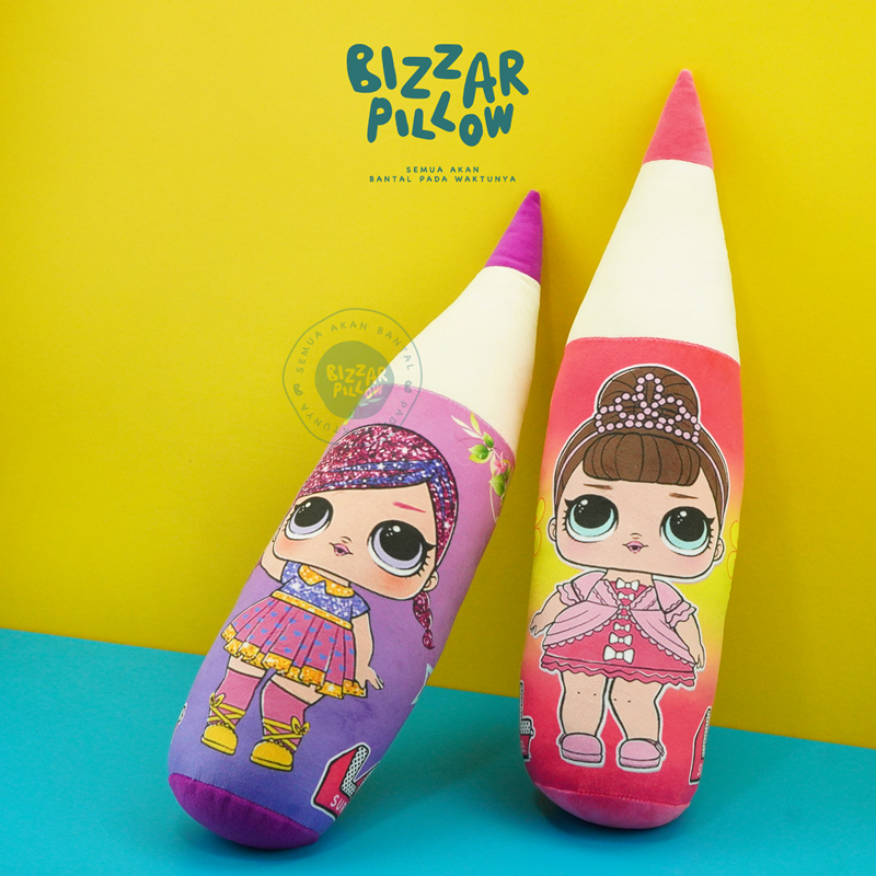 Bizzarpillow หมอนข้างดินสอไม่ซ้ําใคร LOL Surprise BZ213