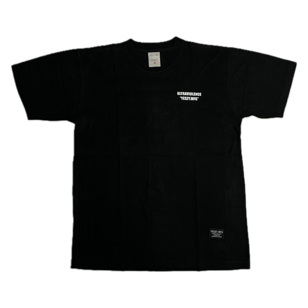 เสื้อยืด Yeszy MFG สีดํา