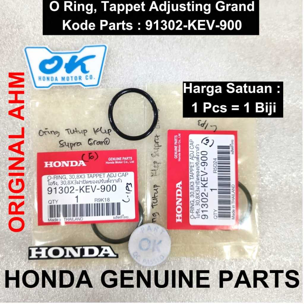 91302 KEV 900 O RING ฝาปิดวาล์ว GRAND SUPRA X LEGEND ORIGINAL