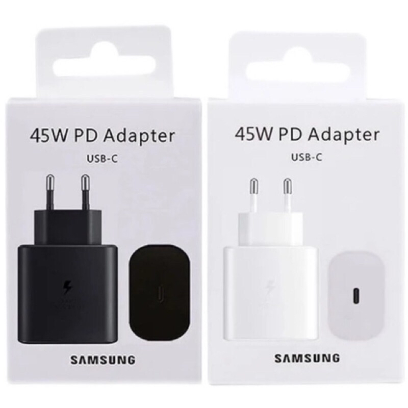 Samsung Galaxy 45W Charger Adapter / Samsung Usb C 45W Fast Charging Charger Head / Samsung Shell / 