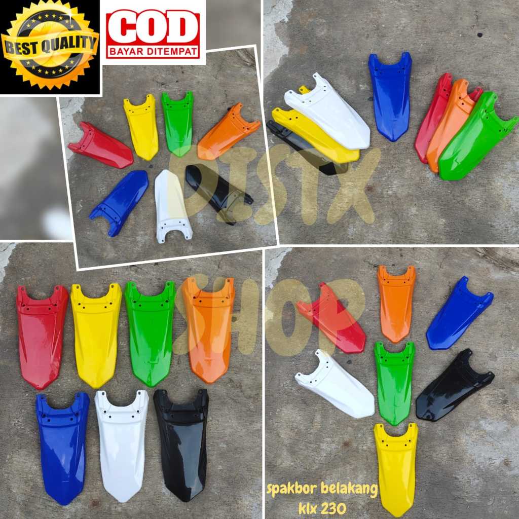 บังโคลนหลัง KLX 230 PAD SLEBOR REAR FENDER KLX 230 TRAIL SUPERMOTO MOTOCROSS