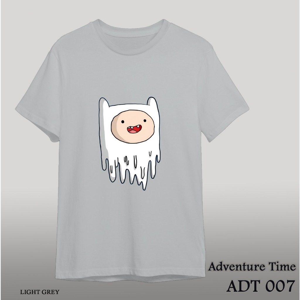 เสื้อยืดแขนสั้น พิมพ์ลาย Adventure Time ADT Motif 007-009 สําหรับผู้ชาย และผู้หญิง