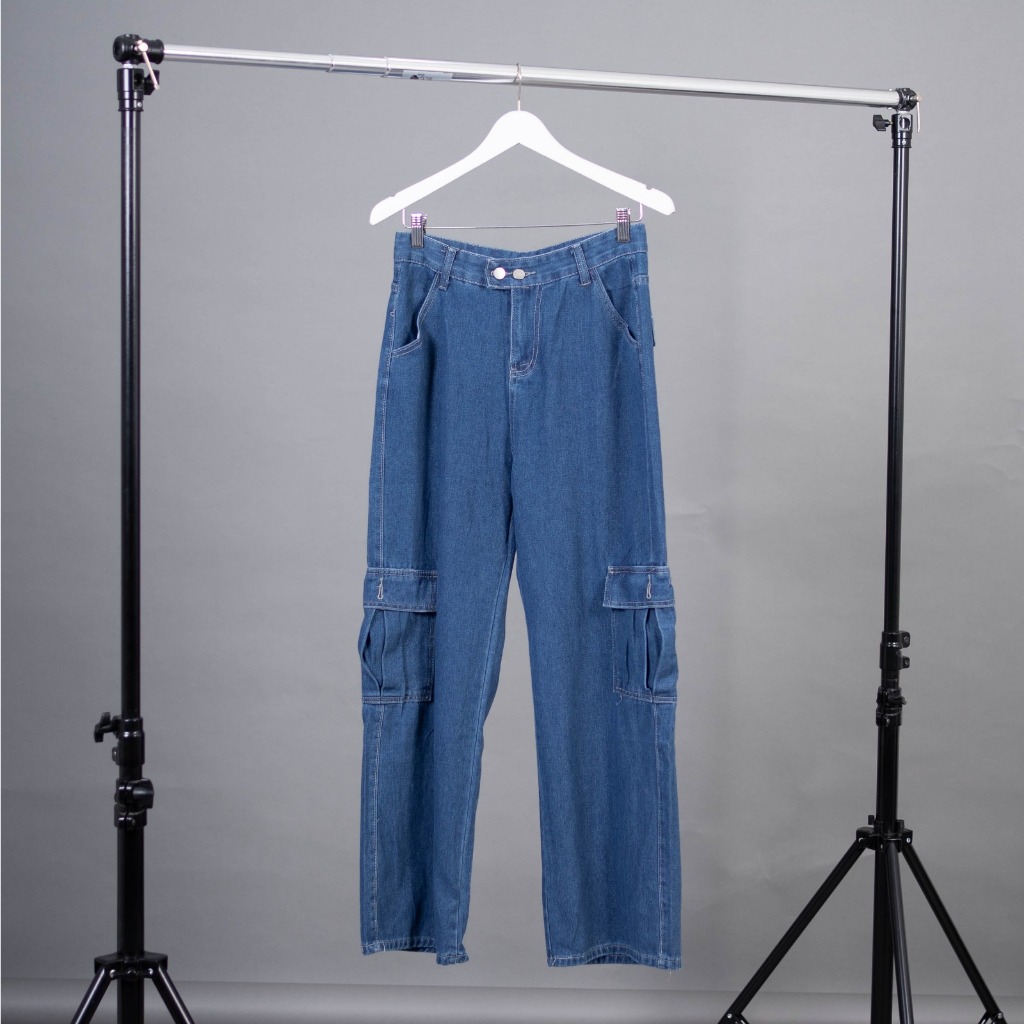 {ชุดฮิญาบพรีม่า} Jessie Cargo Pants -C86