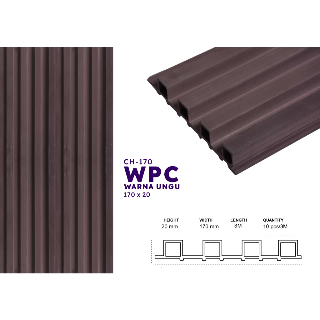 WPC/WALL PANEL/WPC WALL PANEL/WPC 19.5cm ใหม่ล่าสุด