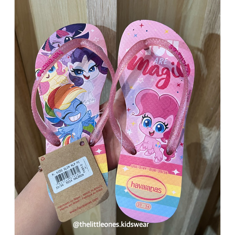HAVAI4NAS Original Store Kids Slim My little pony - สีชมพูมาการอง
