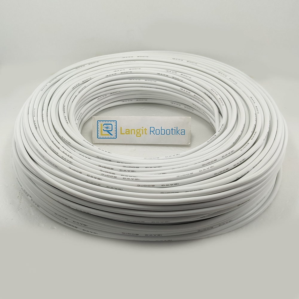 AWG 14 สายซิลิโคน AWG14 สายซิลิโคนสีขาวสีขาว RC เครื่องบิน