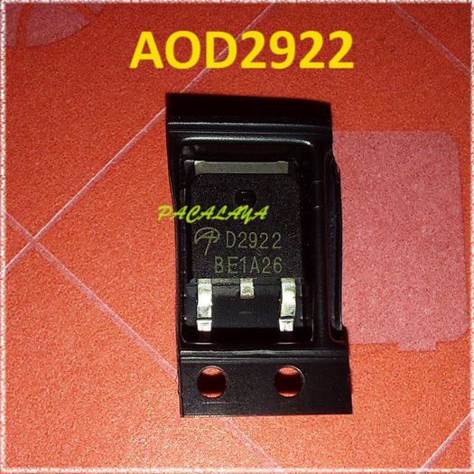 AOD2922 D2922 100V 7A N-Channel AlphaMOS DPK TO-252 เดิม