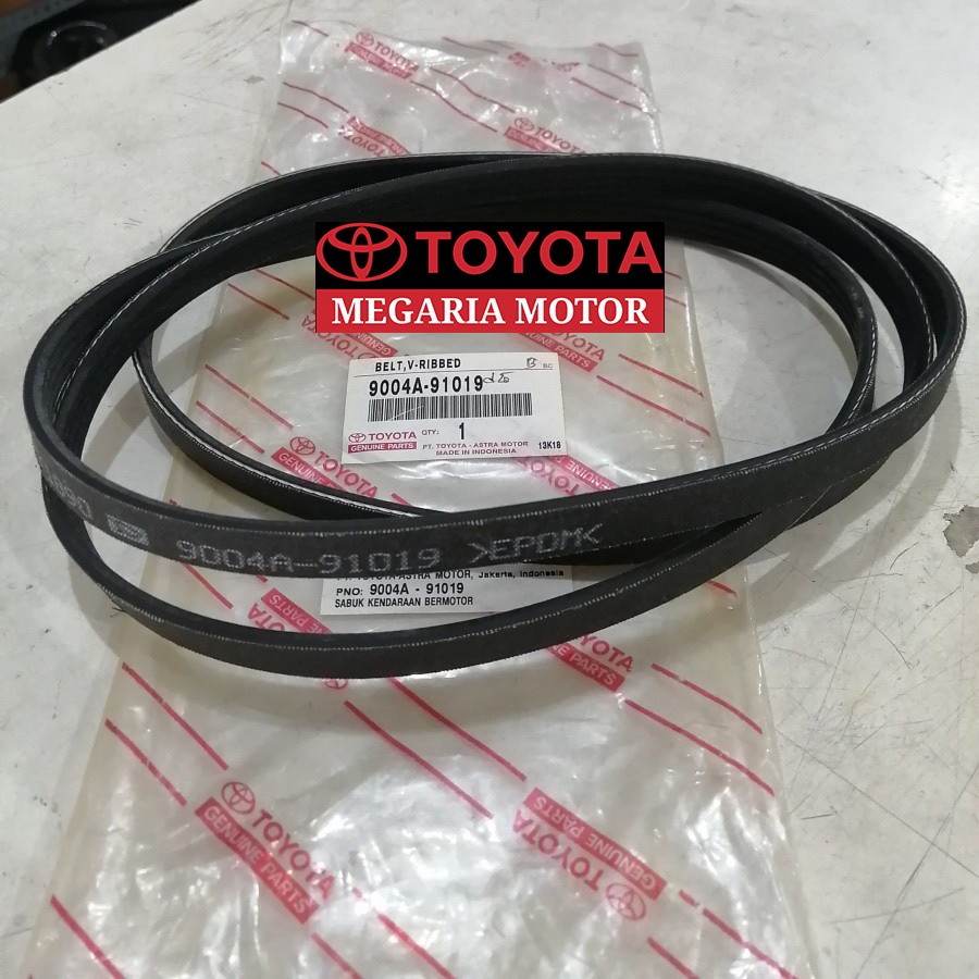 Fanbelt Fan V Belt Fan Belt Avanza Xenia 1.3 1300cc 2004 2011 ต้นฉบับ