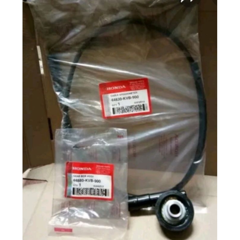 SPEEDOMETER/KM CABLE PACKAGE + GEARBOX (VARIO 110, BEAT, BEAT F1, SCOOPY OLD, SPACY)