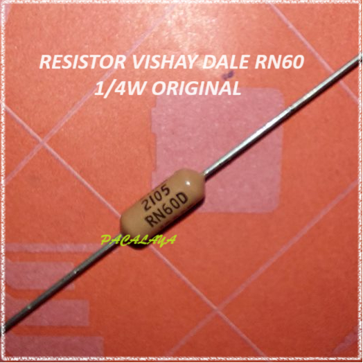 470R 470 โอห์ม 1/4W Res Vishay Dale RN60 Original P/N: RN60D4700FB14