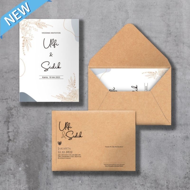 WEDDING INVITATION ENVELOPE