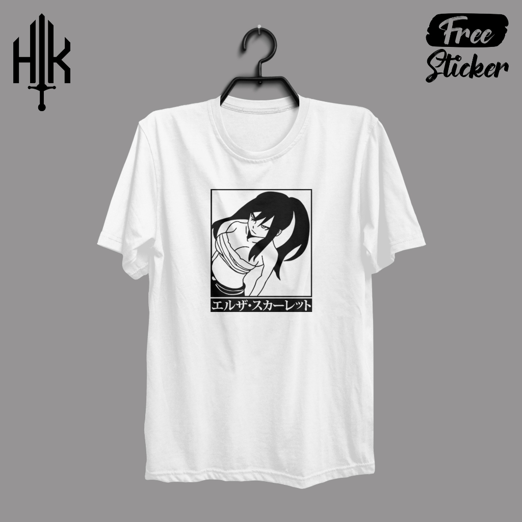 เสื้อยืด Erza Scarlet Fairy Tail 01