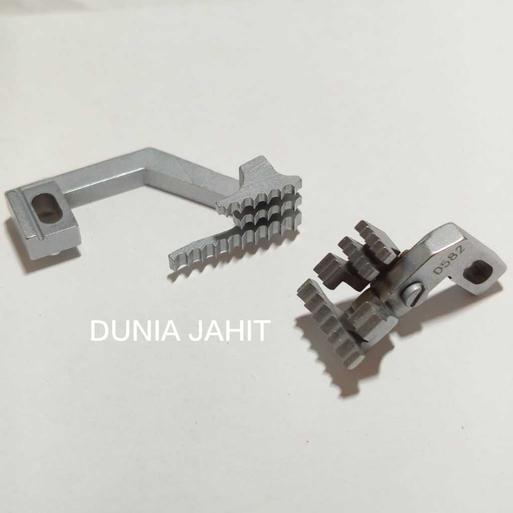 MESIN H501 D582 SIRUBA 757 ด้าย 5 5 มม.ROUGH เกียร์ Overlock จักรเย็บผ้า