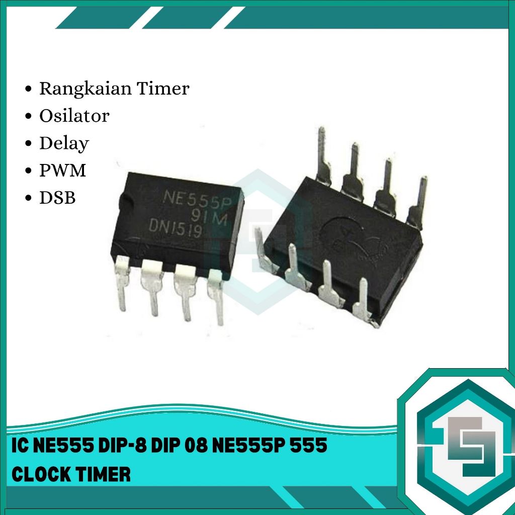 IC NE555 DIP-8 DIP 08 NE555P 555 นาฬิกา TIMER