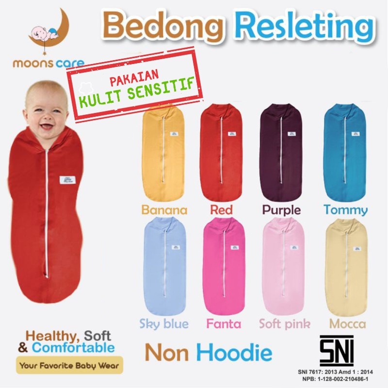 SNI DITA MOONSCARE INSTANT ZIPPER SWADOW WITHOUT HAT Dita | ผ้าห่อตัวสําเร็จรูป / ผ้าห่อตัว dita สํา