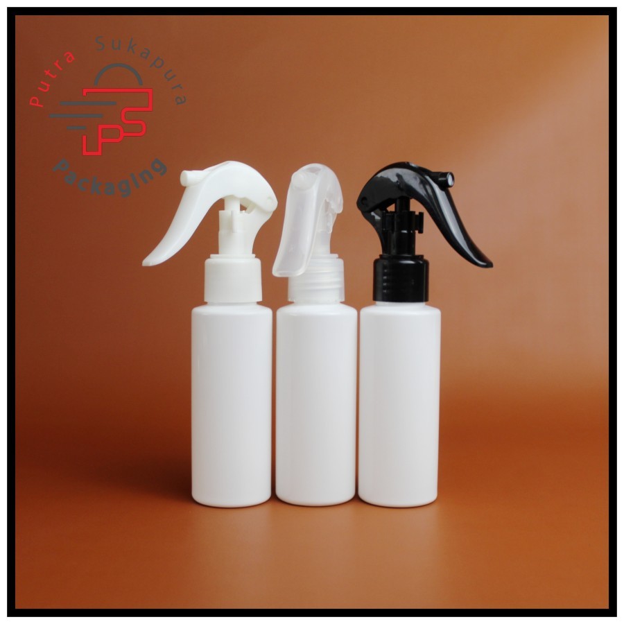 ขวดทริกเกอร์ rf สีขาว 100 มล. /ขวดสเปรย์ 100 มล. คอทริกเกอร์ itd