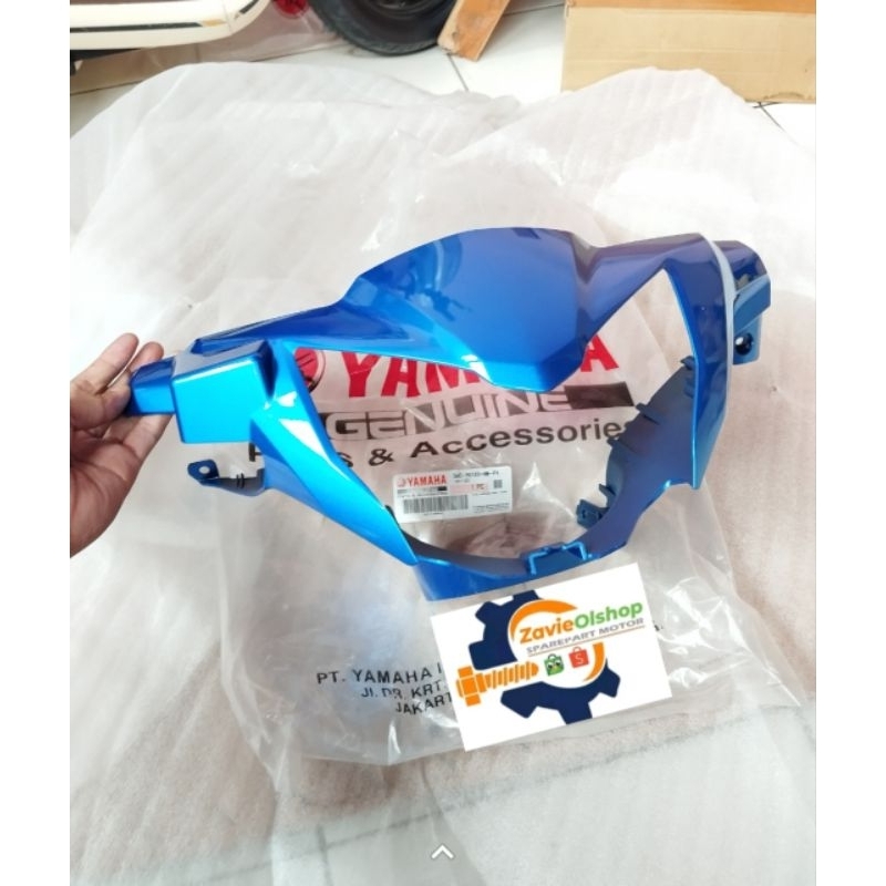 หมวกหน้า JUPITER MX NEW 135 BLUE ORIGINAL 50C-F6143-00-P4