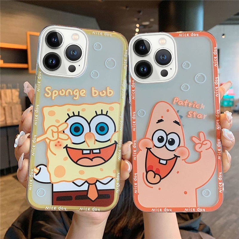 เคส SPONGEBOB SAMSUNG A04 A04E A04S A52S M52 M22 M62 F62 A03S M32 A12 M12 A02S A02 M02 A32 A22 4G 5G
