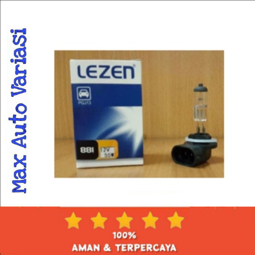 LEZEN H27 880 881 12V 27 WATT โคมไฟฮาโลเจน