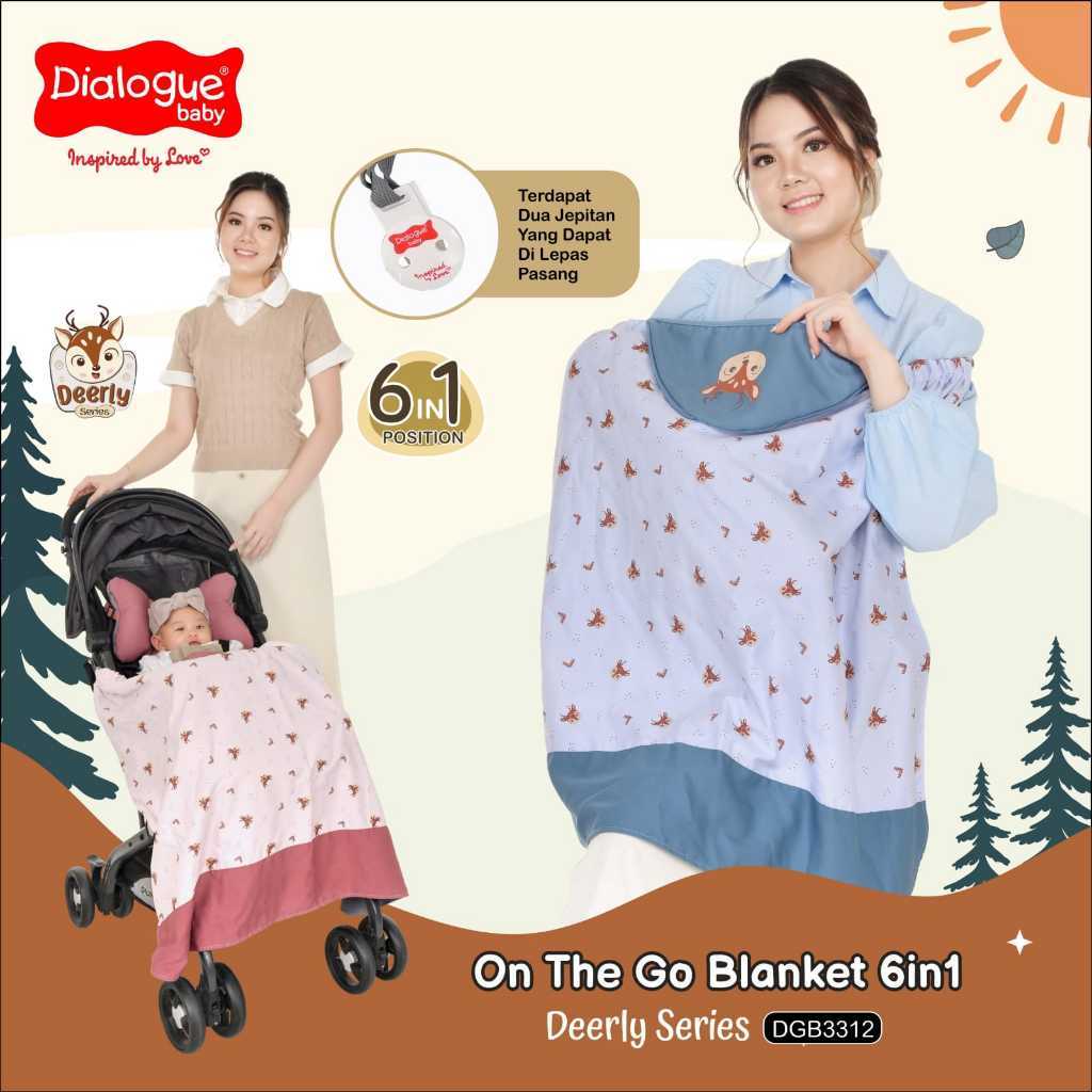 Dialogue Baby On The Go ผ้าห่ม 6in1 Deerly Series DGB3312