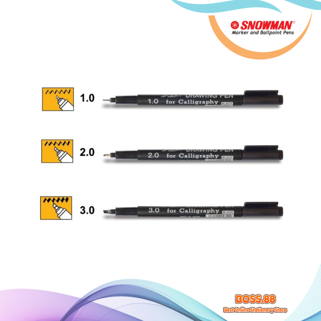 SNOWMAN CALLIGRAPHY BALLPOINT FT-700 (1 ชิ้น)