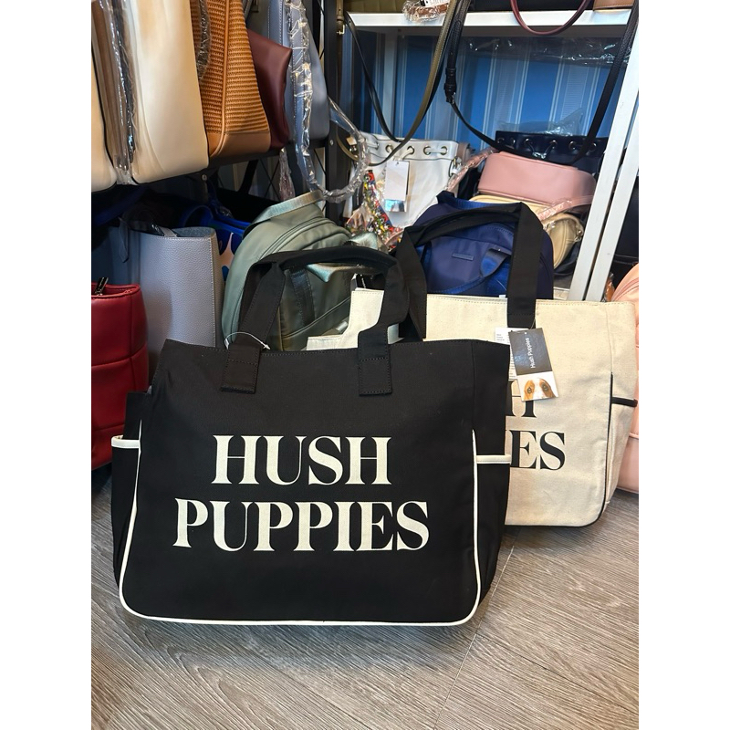 HUSH PUPPIES พร้อมส่ง ของแท้ กระเป๋าสะพายข้าง รูปลูกสุนัข