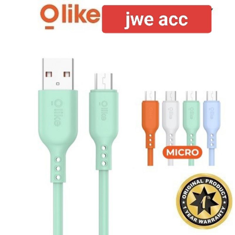 OLIKE D306M usb micro cable charger 2.1A fast charge D-306M 1PC