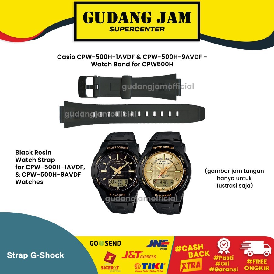 Casio CPW-500H CPW500H CPW-500 CPW500 Band Watch สายดั ้ งเดิม
