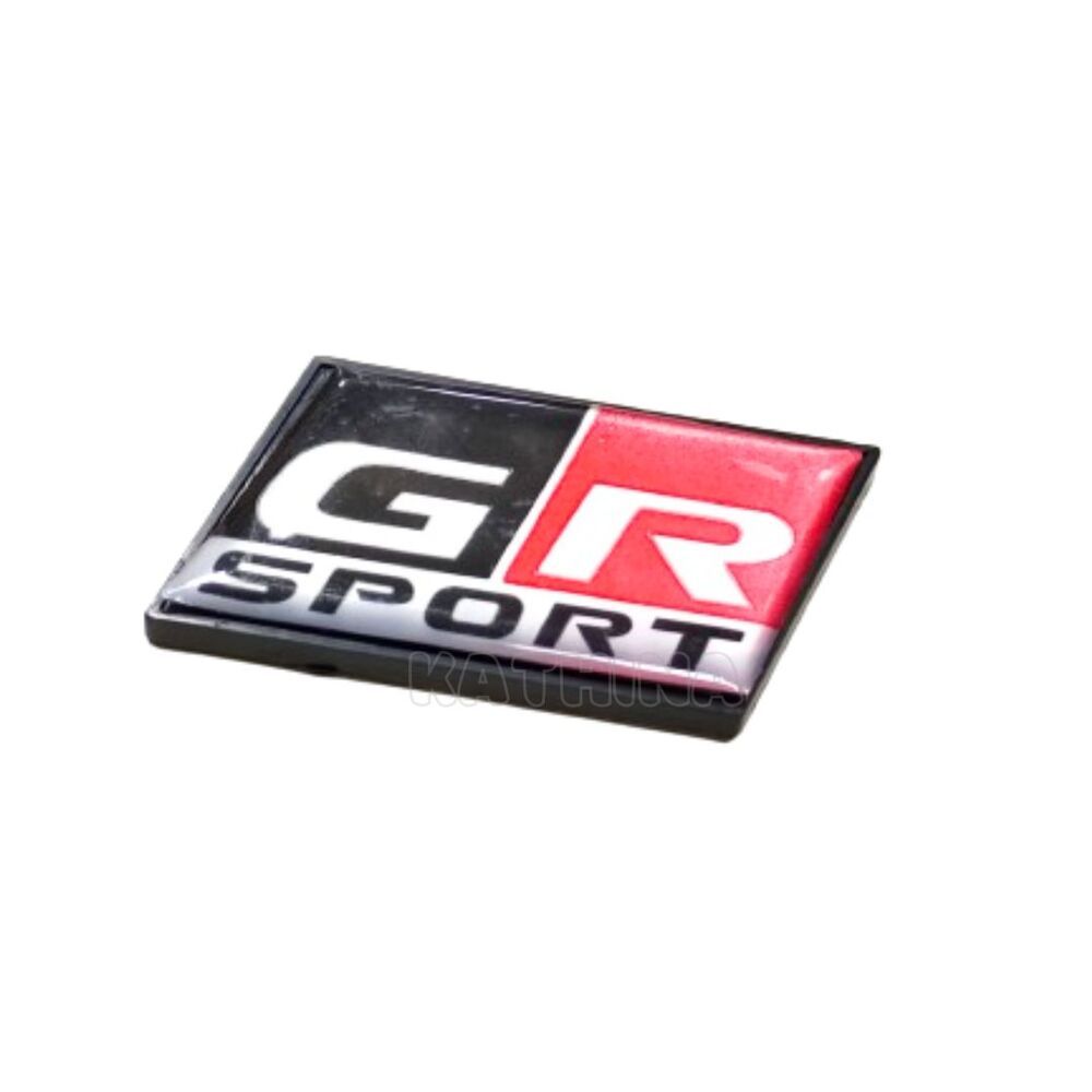 GR Sport Logo Emblem Gazoo Racing โลโก้ประตูหลัง