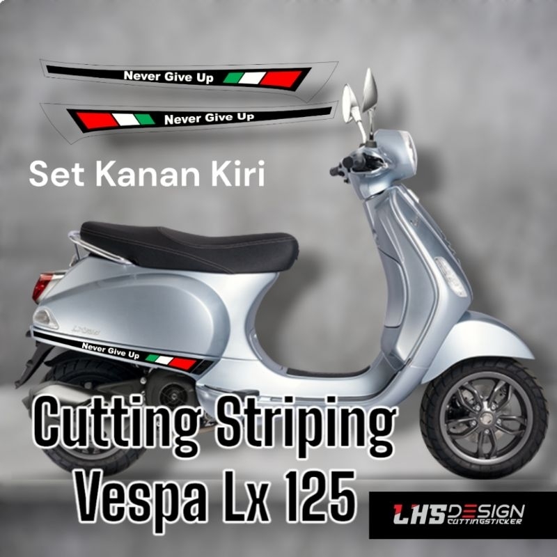Striping Cutting Vespa LX 125 Set ขวาซ้าย