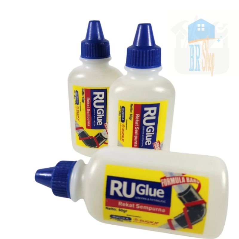 RU GLUE PVC PIPE GLUE/ ขวด RU GLUE/หลอด 60 กรัม