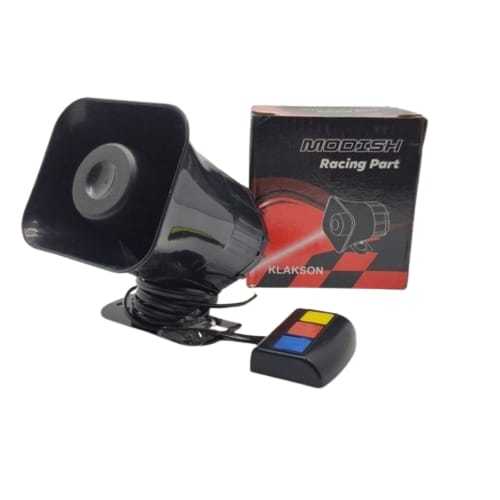 TOMBOL TOA SQUARE HORN 3 SOUND UNIVERSAL MOTORCYCLE TOA SQUARE HORN 3 ปุ่ม