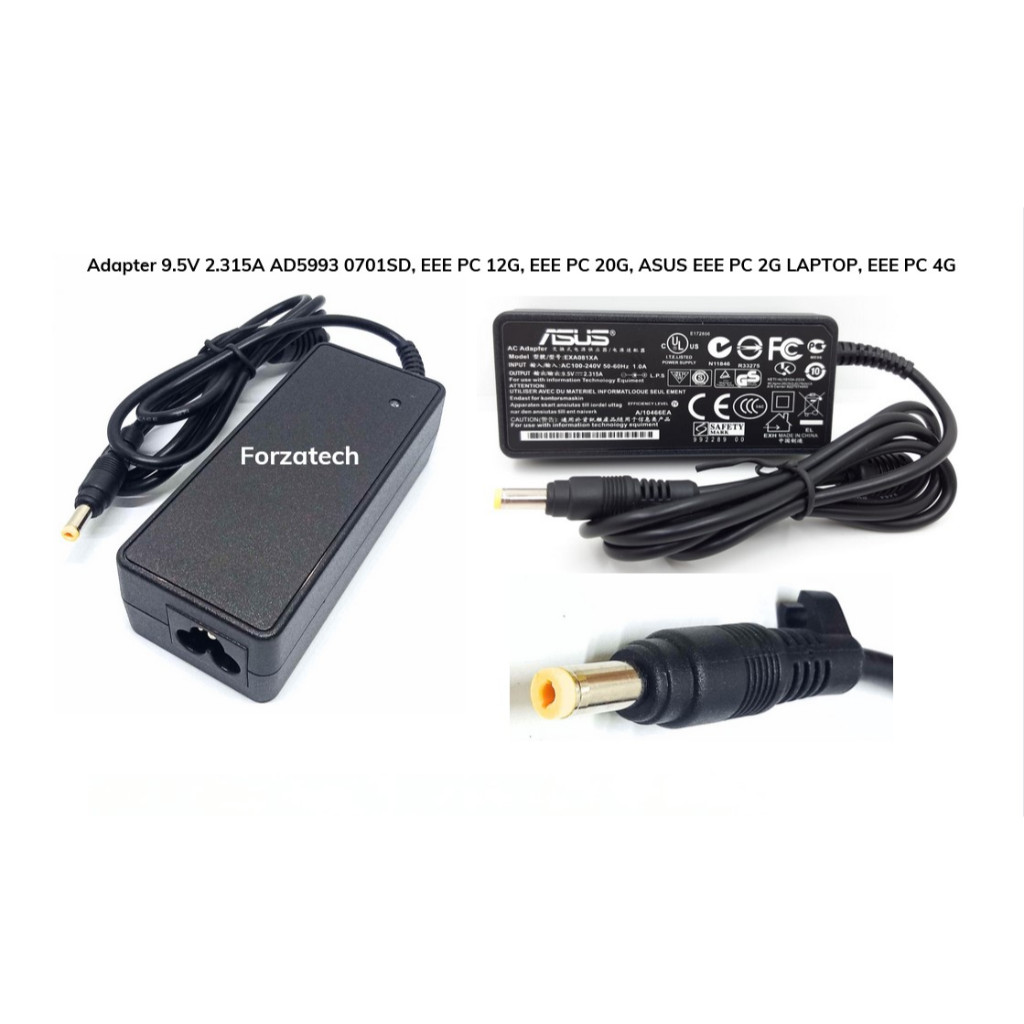 ASUS AD59930 AD5923 EEE PC 12G Adapter/EEE PC 20G/EEE PC 2G/EEE PC 4G ใหม่พร้อมการรับประกัน