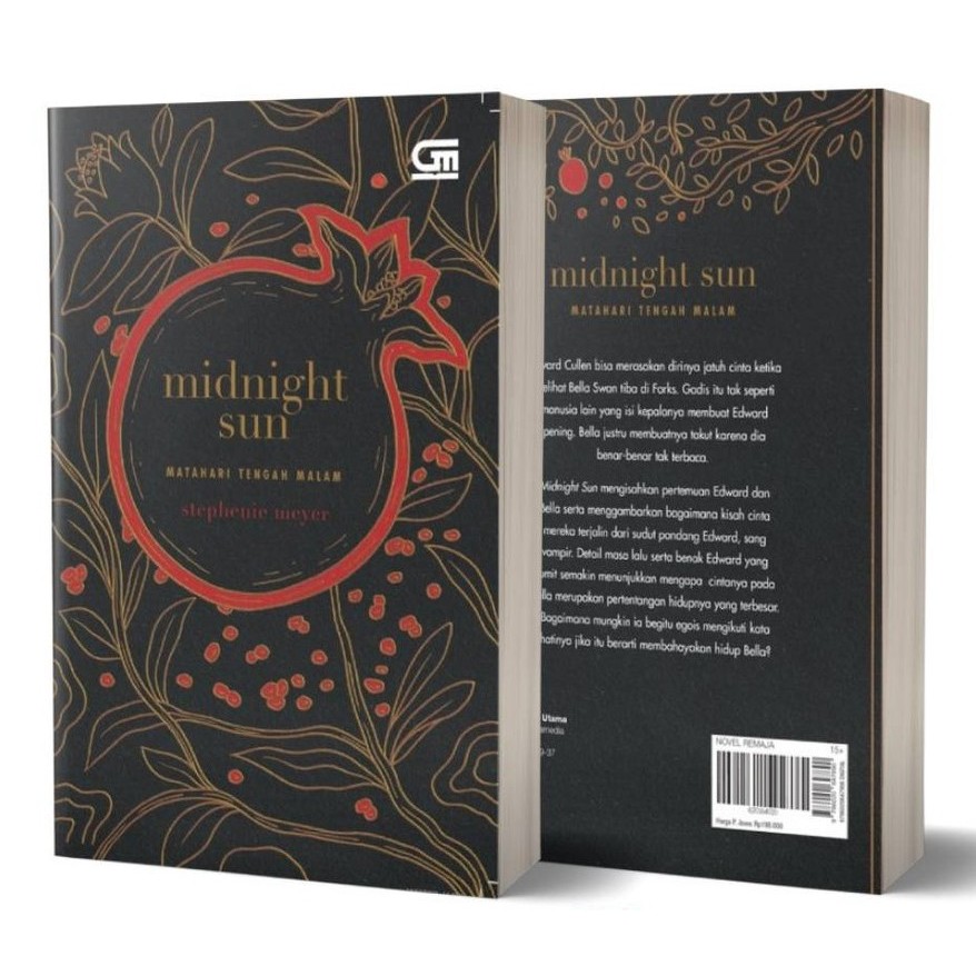 [INDONESIA] นวนิยาย TWILIGHT SAGA: MIDNIGHT SUN - STEPHENIE MEYER [ของแท้]