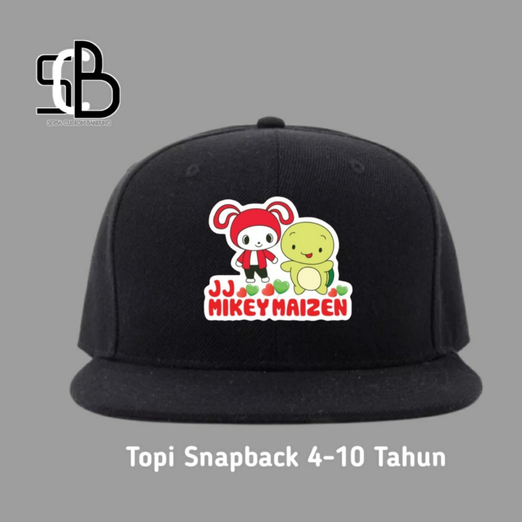 Jj & Mikey Maizen หมวก Snapback เด็กการ์ตูน