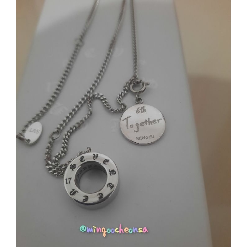 [Blessing] Seventeen ครบรอบ 6 ปี สร้อยคอ พร้อมจี้ Mingyu SVT