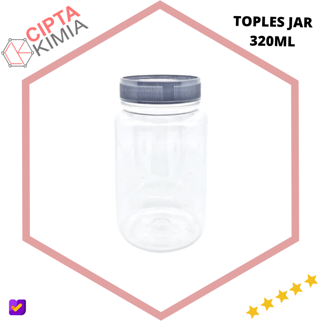 JAR 320ML / กระปุกพลาสติก 320ml / กระปุกพลาสติก 320ml / กระปุกขนม 320ml