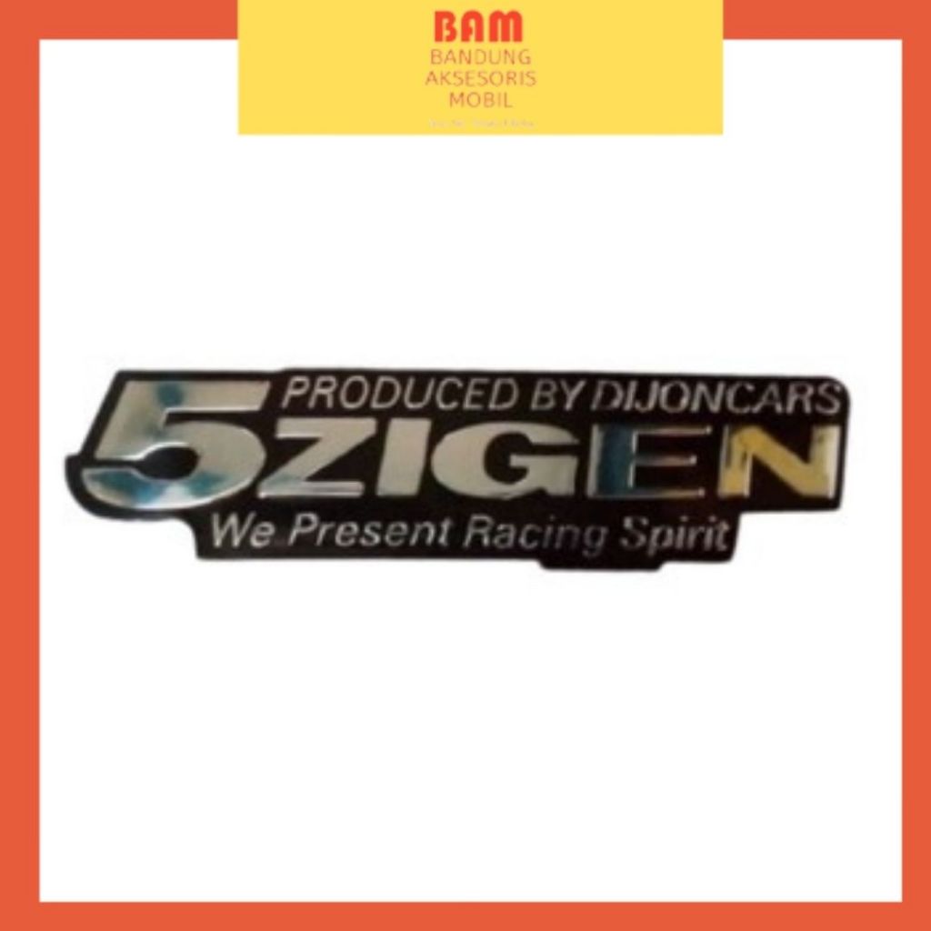 โลโก้รถ 5Zigen สัญลักษณ์การเขียนรถยนต์