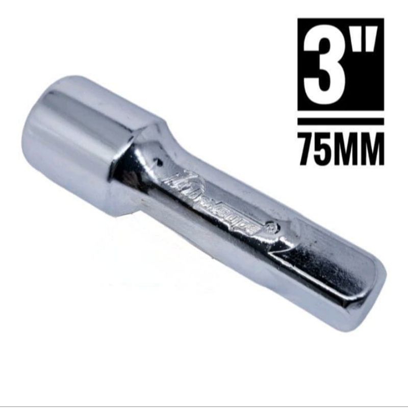 บาร์เสริม 3" IN SOCKET WRENCH EXTENSION 75MM SOCKET CONNECTION 7CM / 3 นิ้ว