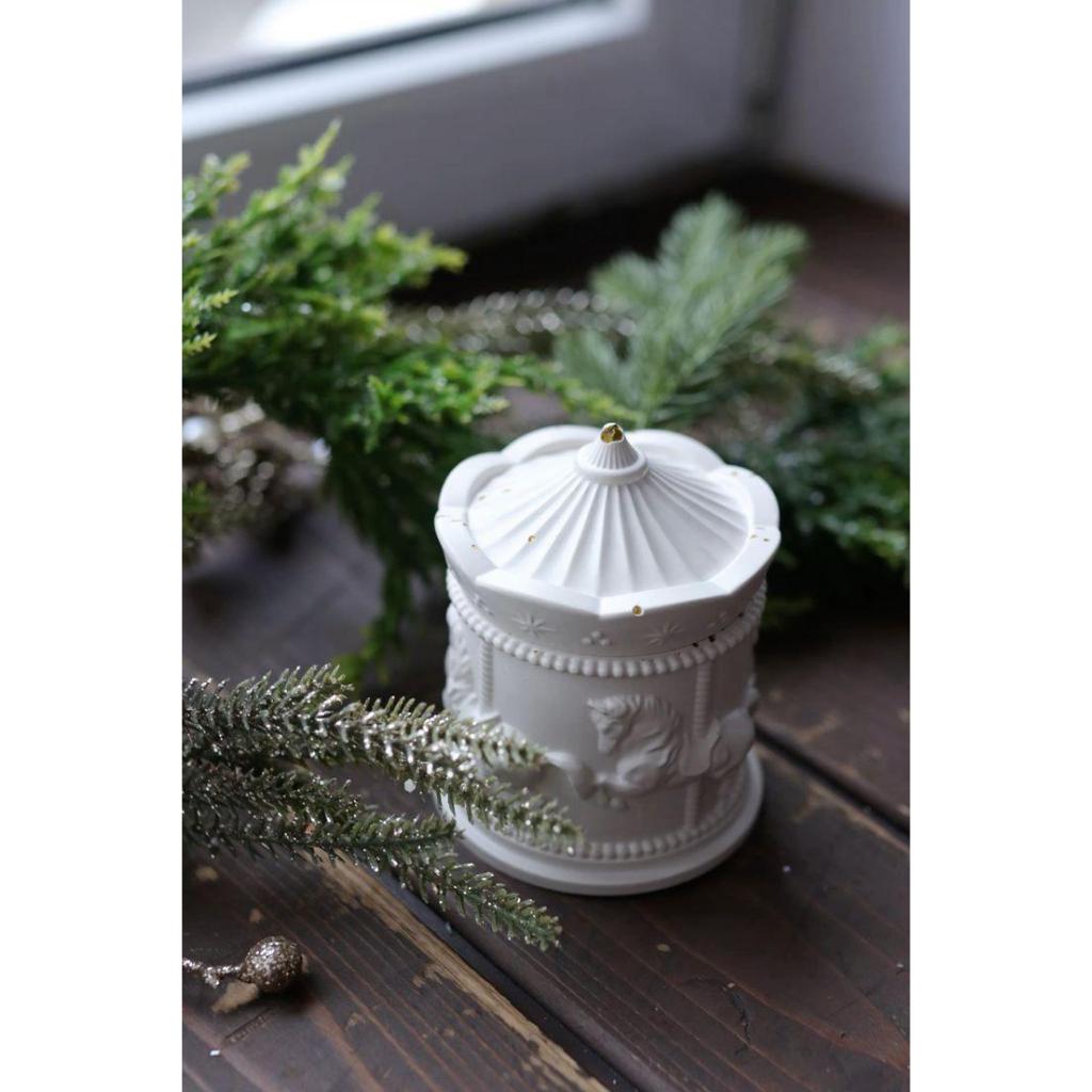 LILIN ROCELA - CAROUSEL JAR / JEWELRY JAR / เชิงเทียน - สามารถทําให้สะดวกขึ้น