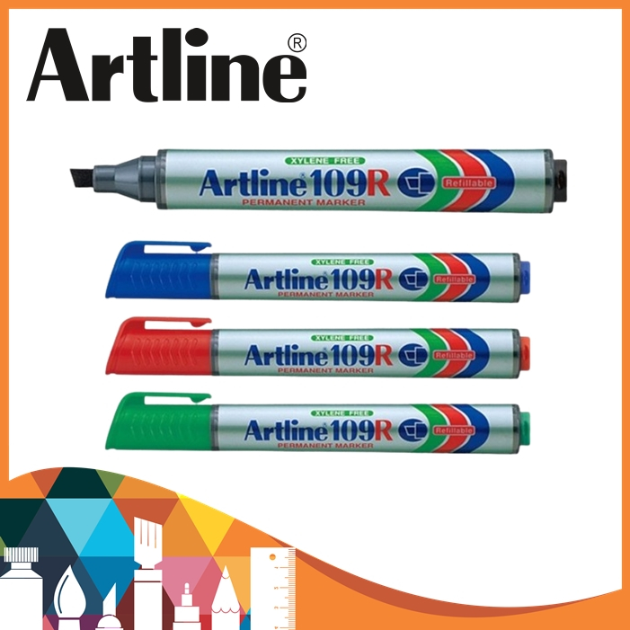 Artline 109R / สี Artline / ปากกามาร์กเกอร์ Artline