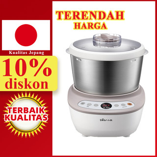 LAHOME Stand Mixer Bear Stand Dough Mixer Turbo Roti Mixer Donat Ukuran 2 kg hand Mixer Mitto Mx 200 Mesin Mixer Mesin Pembuat Adonan Pempek Pembuatan Donut Adonan Kneader Mixer UntukKue & Roti dengan Timer Off - Stylish, Elegan, & Powerful 5L