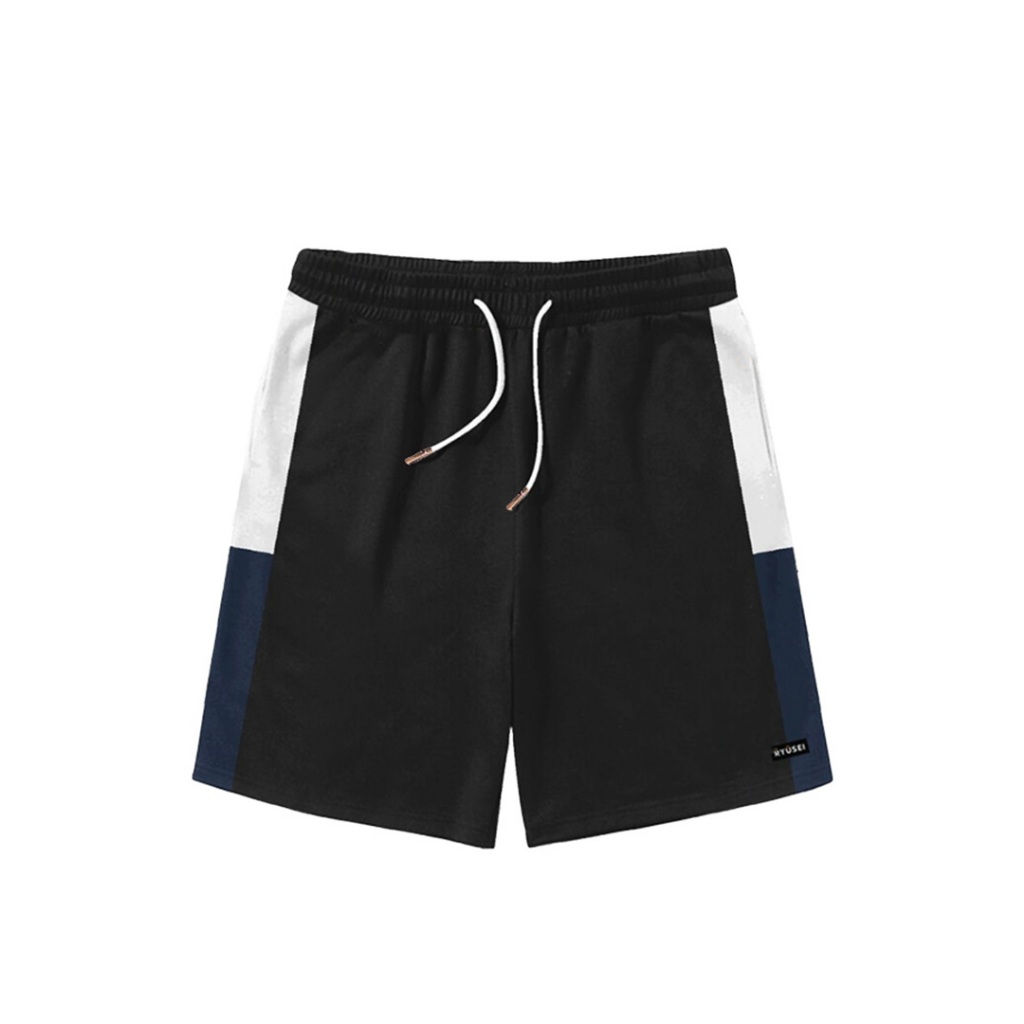 Ryusei Boardshort Wajima CMB สีดํา