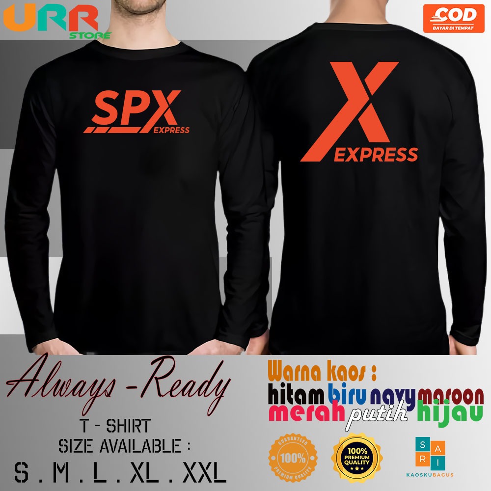 เสื้อยืดแขนยาว Courier จัดส่ง SPX Express