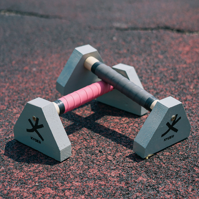 Kyger Spooky Junior Series Parallette Bar (Push Up, Planche, Calisthenic)