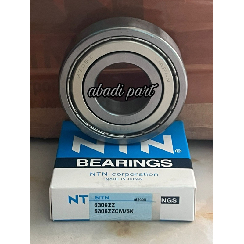 BEARING 6306 ZZ NTN LAHER 6306ZZ NTN